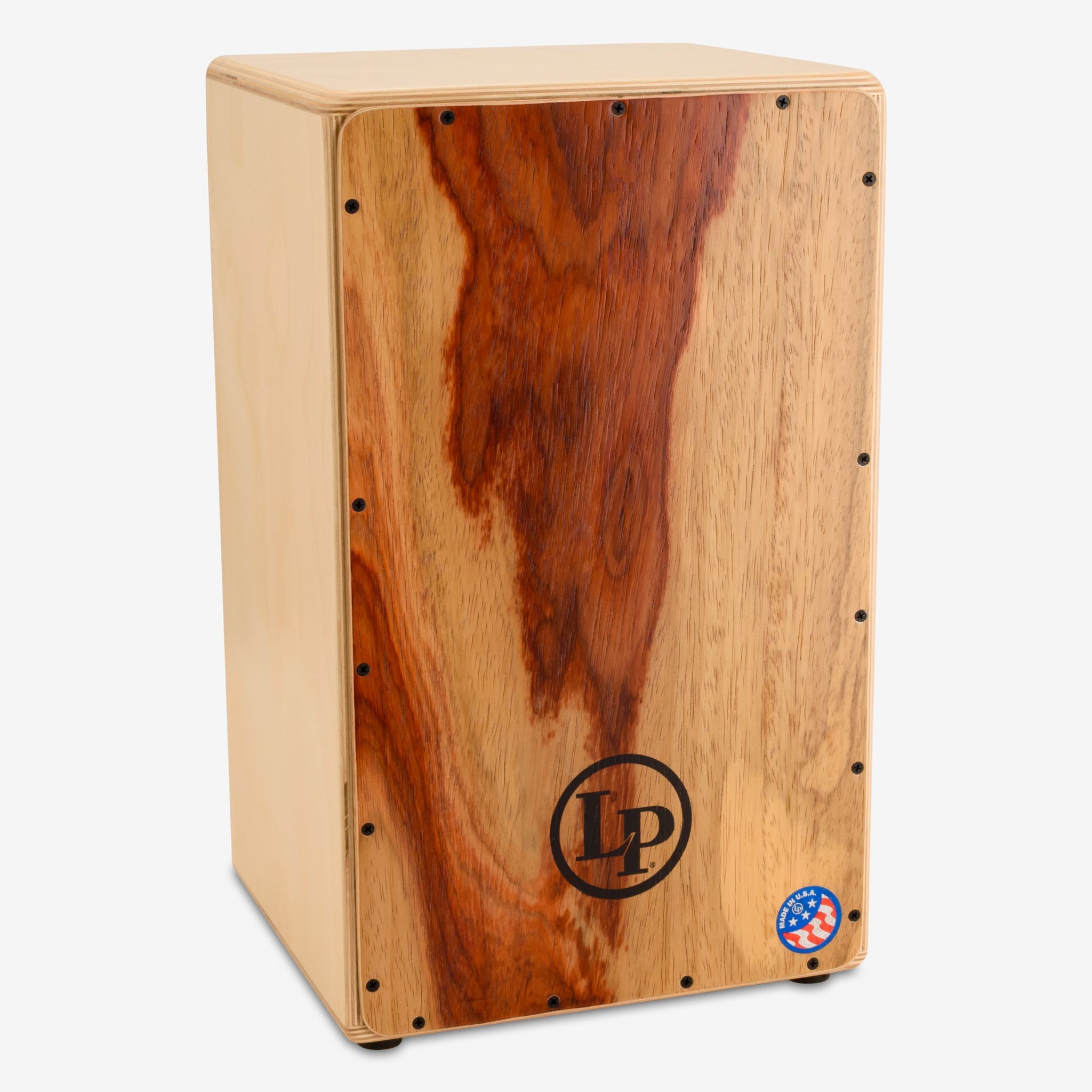 Latin Percussion Groove Wire Cajon with Quilted Maple Face | Big