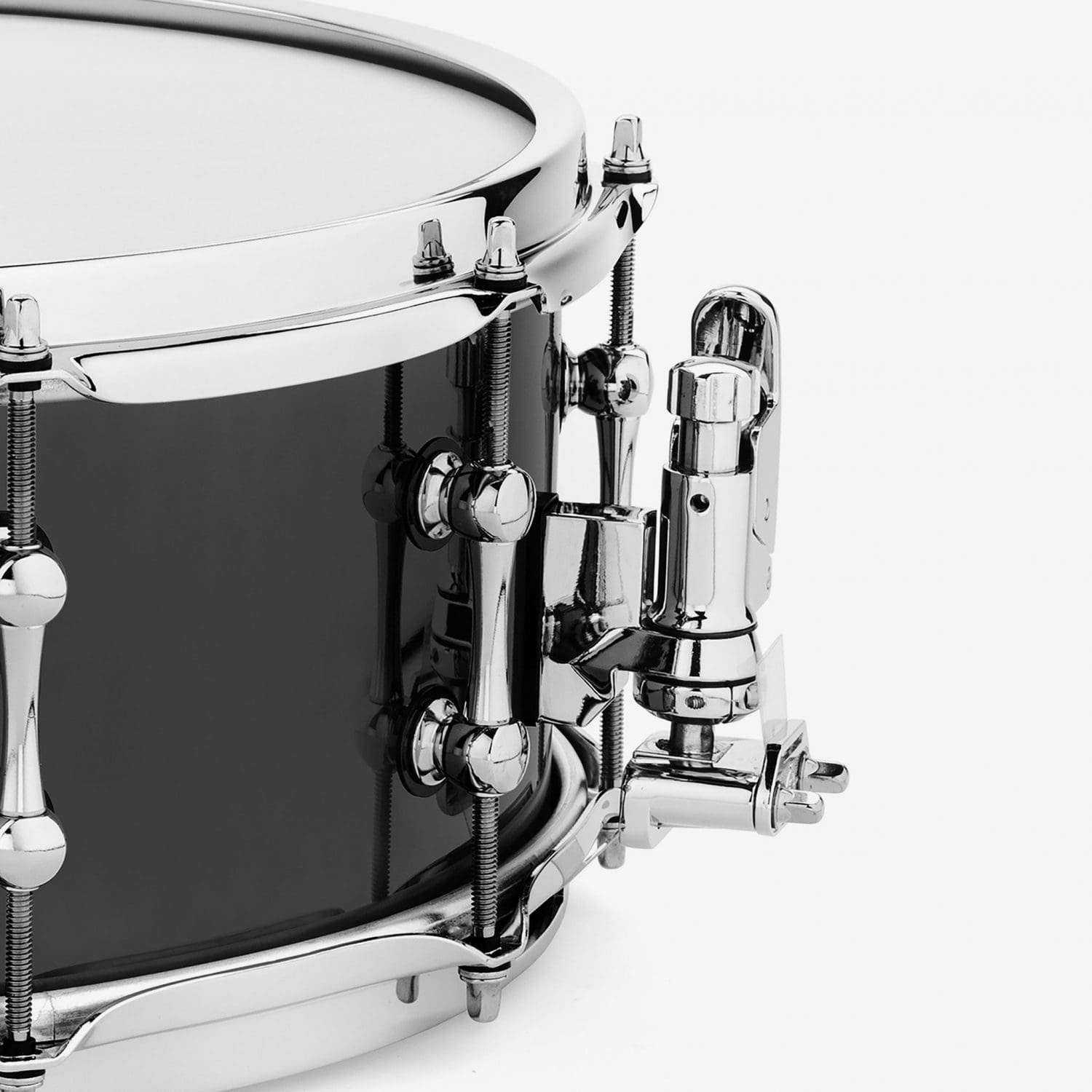 AHEAD 6 x 13 inch Black Chrome on Brass Snare Drum | Big Bang