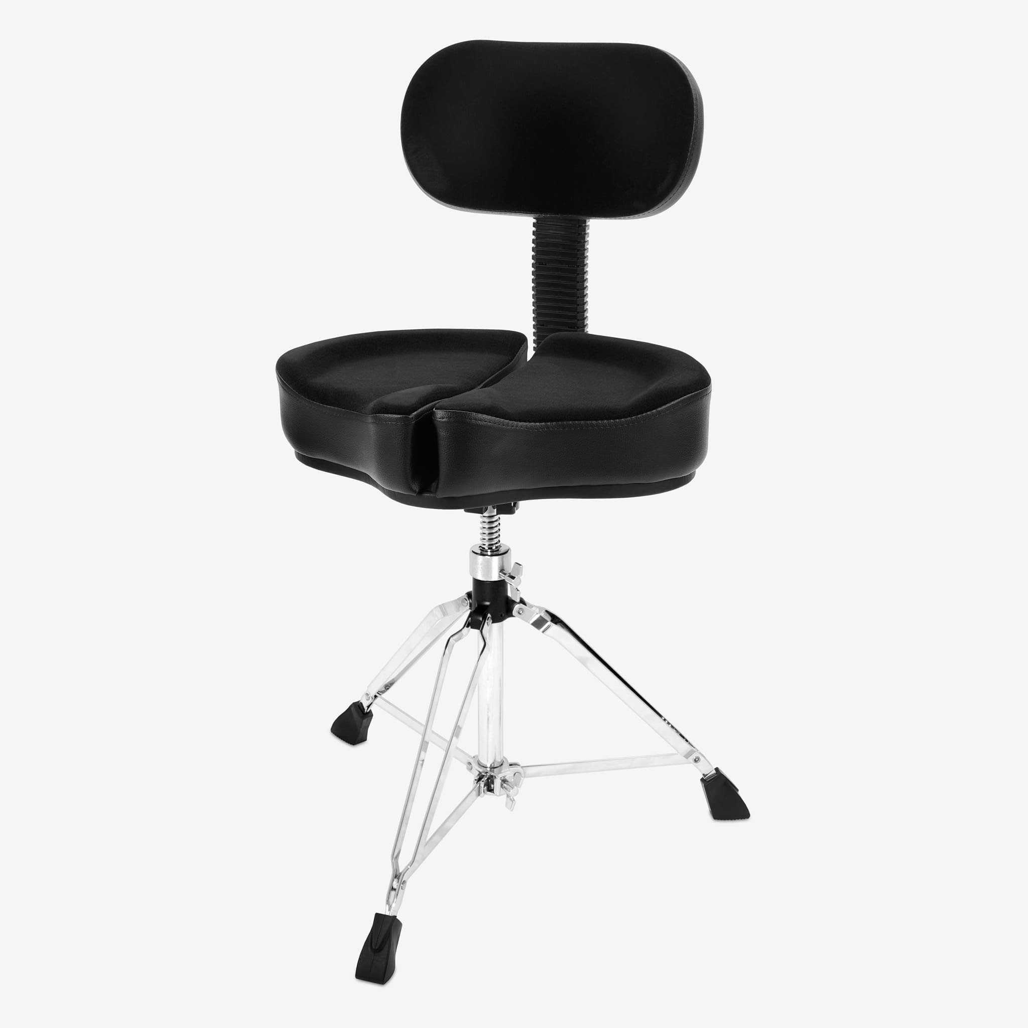 Spinal-G Saddle Top Throne with Backrest in Black